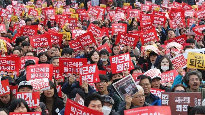 Large anti-Park protest planned in Seoul, 4th amid scandal 